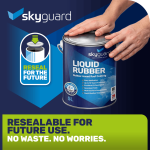 Skyguard Liquid Rubber Roof Coating