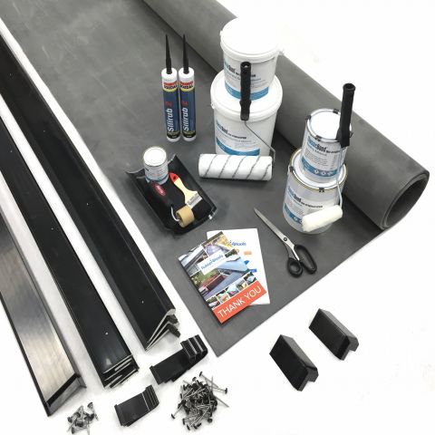 Flat Rubber Roof Kits 