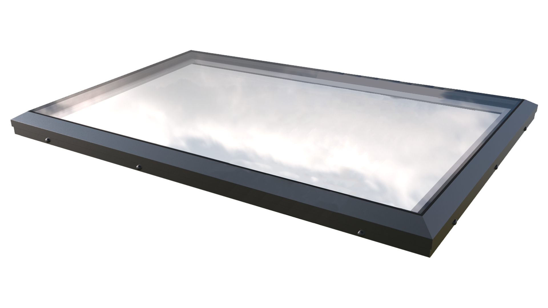 SkySeal Flat Glass skylight Rubber4Roofs