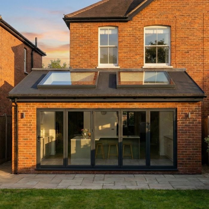 Brightside Skylights | Slimline Flat Glass Fixed Skylights