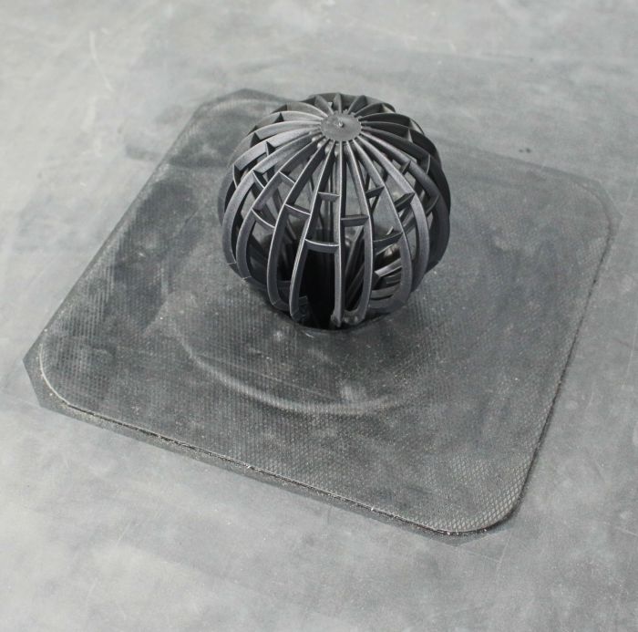 EPDM Internal Drain with Leaf Grate