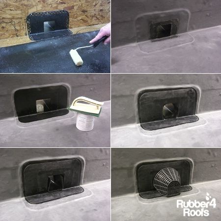 Horizontal Outlet 100mm with Leaf Grate