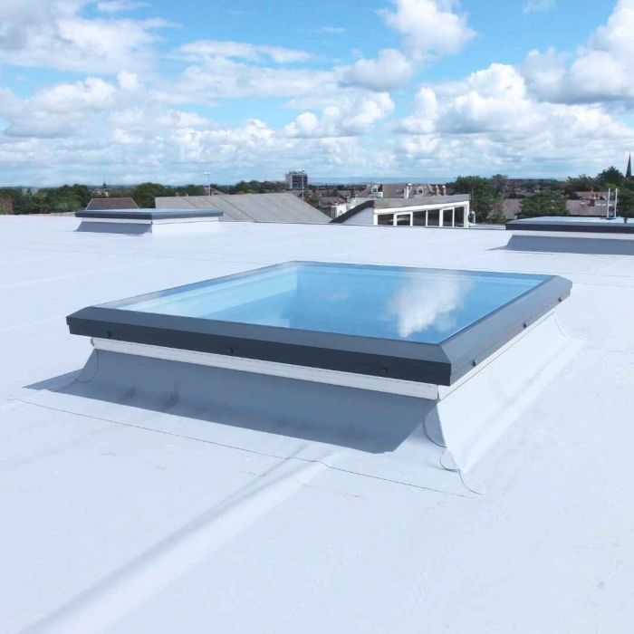 Flat Glass Fixed Skylights | Brightside Skylights