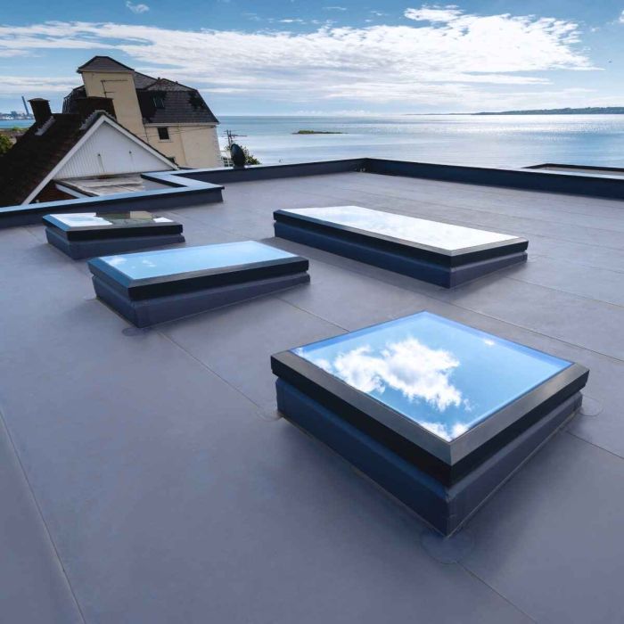 Flat Glass Fixed Skylights | Brightside Skylights
