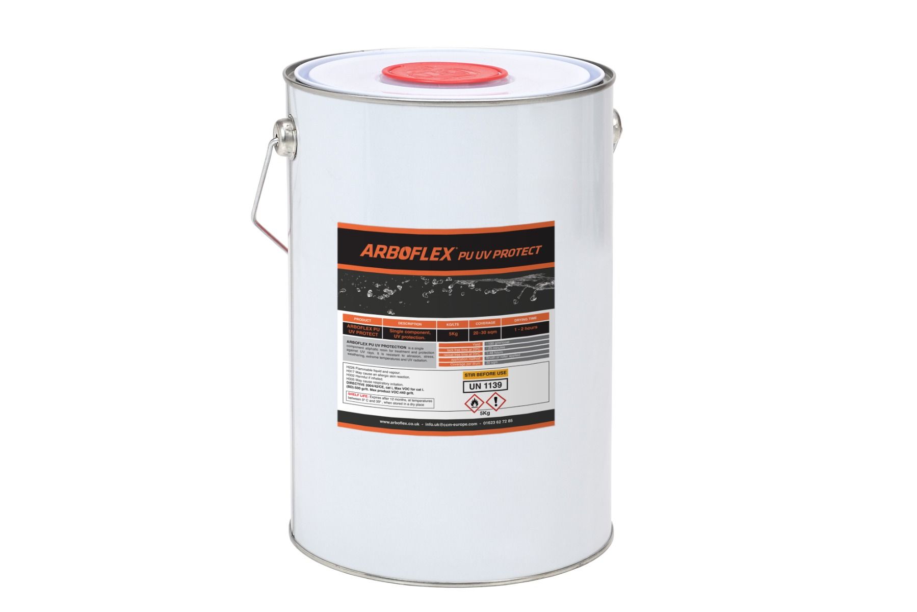 ARBOFLEX PU UV Protection Top Coat 5Kg