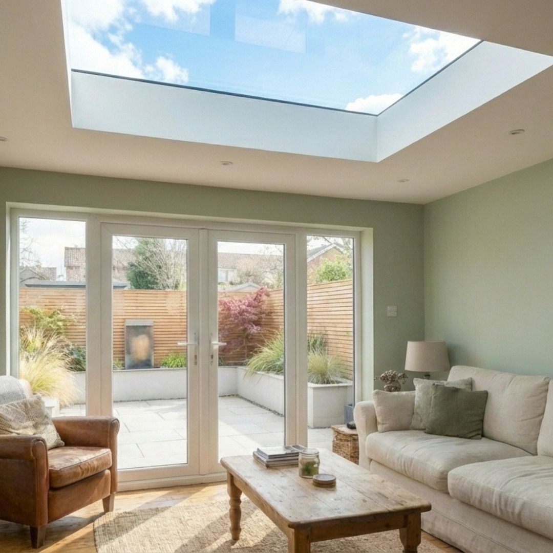 Brightside Skylights | Slimline Flat Glass Fixed Skylights