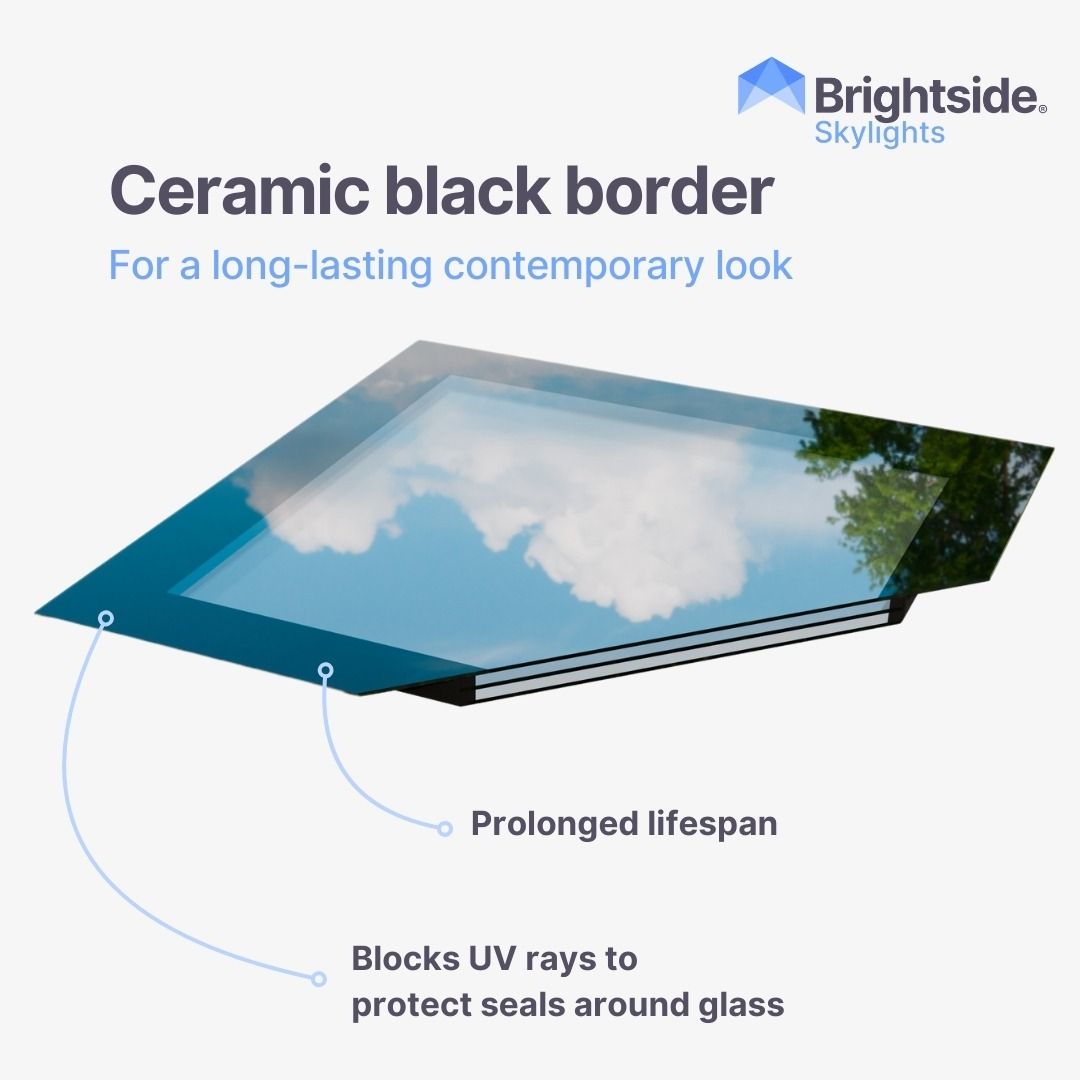 Brightside Skylights | Frameless Flat Glass Skylight