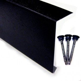 Metal Edge Trim (Black Plastisol) 2M
