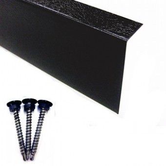 Rubber Shed Roof Edge Trim from Rubber4Roofs