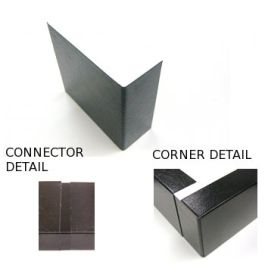 Cladding Corner Connector Metal Trim Corner & Connector | Rubber4Roofs