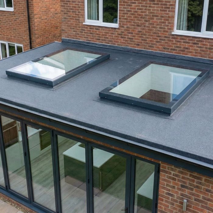 Brightside Skylights | Flat Glass Fixed Skylights