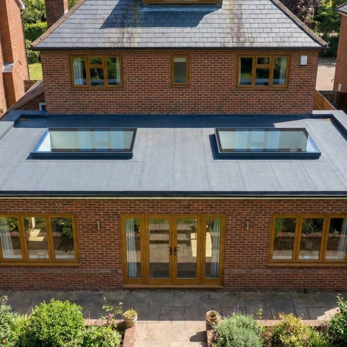 Brightside Skylights | Flat Glass Fixed Skylights