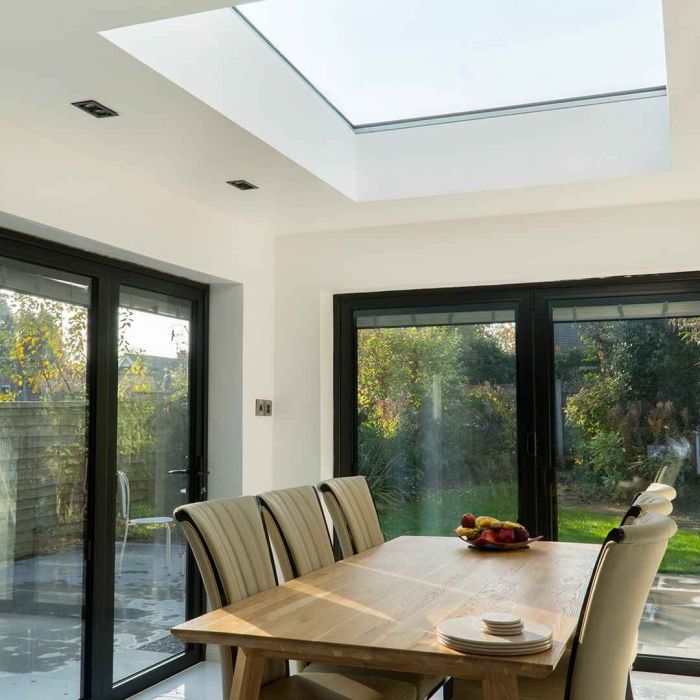 Flat Glass Fixed Skylights | Brightside Skylights