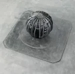 EPDM Internal Drain with Leaf Grate