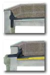 Horizontal Outlet 100mm with Leaf Grate