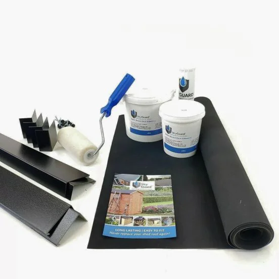 Skyguard Garden Roof Kit - Black Metal Trims