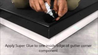 How to install a Sure Edge Drip Corner