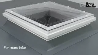 How To Install A Mardome Trade Powered Opening Dome on A PVC Kerb