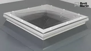 How To Install A Mardome Trade Fixed Dome On A PVC Kerb