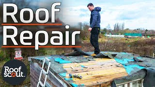 Garden Shed Roof Replacement with Skyguard