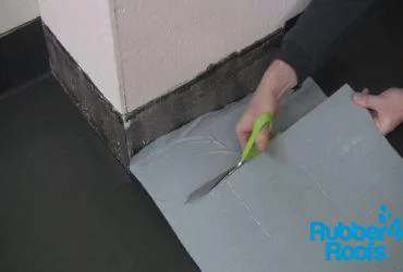 Cut Membrane Around Roof Details