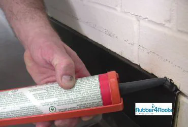 Install Mastic to Wall Trim and Wall Slot