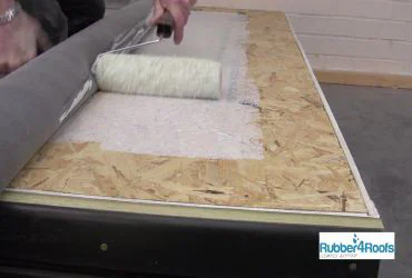 Apply Deck Adhesive