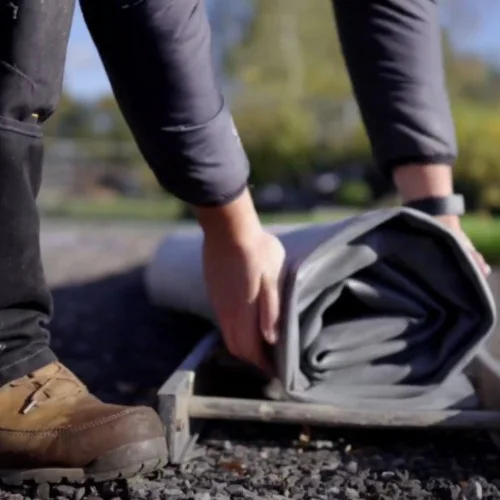 Top 3 Ways To Lift Heavy Rolls Of EPDM Roofing Onto Your Roof