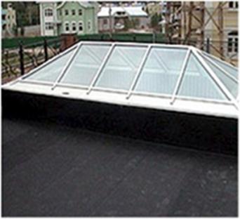 EPDM Balcony and Roof Lantern Upstand